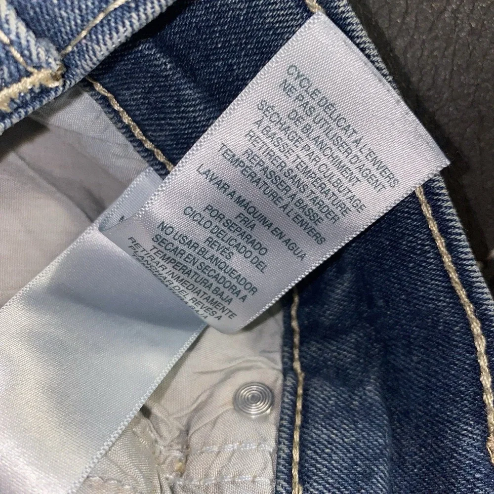 True Religion Men's Geno‎ SN Flap Relaxed Slim Jeans 30 Medium Wash